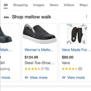 Womens mellow walk size 6 new without tags